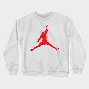 Air Jesus Solo by Tai's Tees Crewneck Sweatshirt